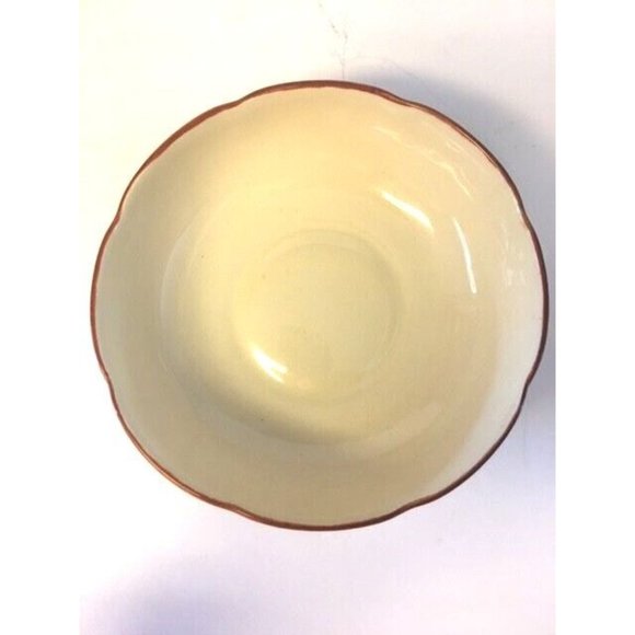 Franciscan Apple Round Vegetable Bowl 8" Half Moon Mark 1949-1953 - Picture 2 of 4